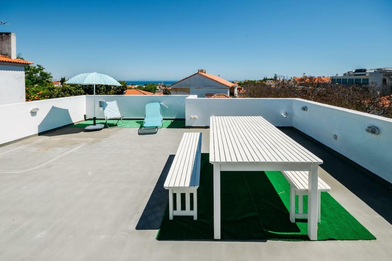 Amazing Seaview With Terrace - 5Min From The Beach Apartamento Cascais Exterior foto