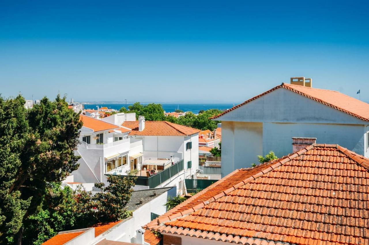 Amazing Seaview With Terrace - 5Min From The Beach Apartamento Cascais Exterior foto